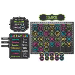 Chalkboard Brights Calendar Bb Set, TCR5615