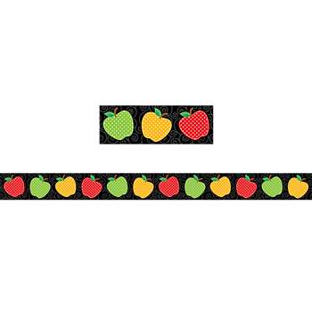 Dotty Apples Straight Border Trim, TCR5637