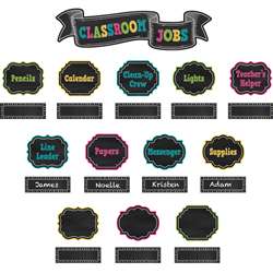 Chalkboard Brights Classroom Jobs Mini Bulletin Bo, TCR5653