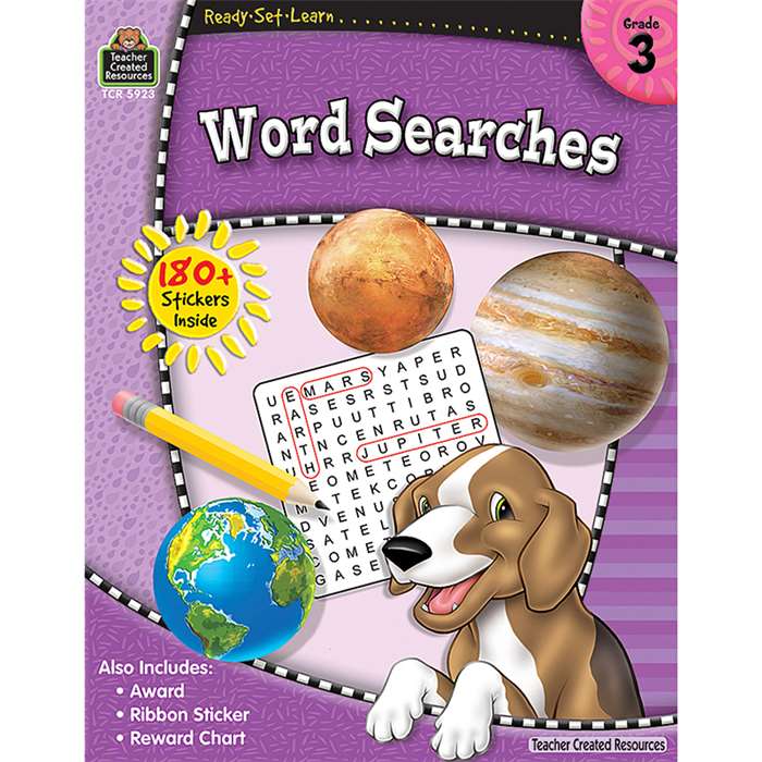 Rsl Word Searches Gr 3 By Teacher Created Resources