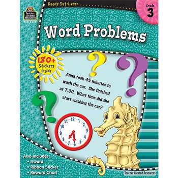 Rsl Word Problems Gr 3 By Teacher Created Resources