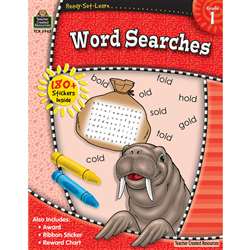 Ready Set Learn Word Searches Grade 1 By Teacher Created Resources