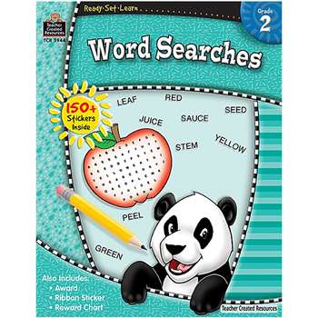 Ready Set Learn Word Searches Grade 2 By Teacher Created Resources