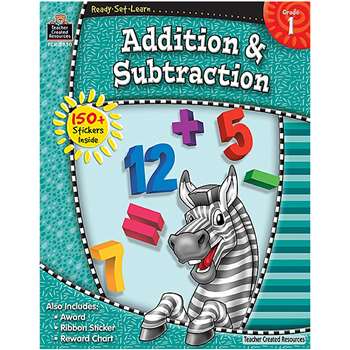 Ready Set Learn Grade 1 Addition & Subtraction By Teacher Created Resources