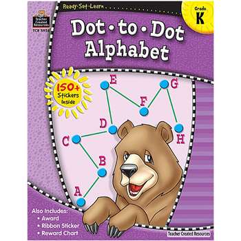 Ready Set Learn Dot A Dot Alphabet By Teacher Created Resources