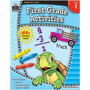 Ready Set Learn First Grade Activities By Teacher Created Resources