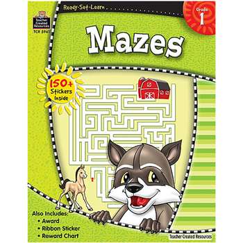 Ready Set Learn Mazes Grade 1 By Teacher Created Resources