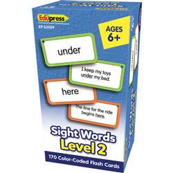 Sight Words Flash Cards Level 2, TCR62059