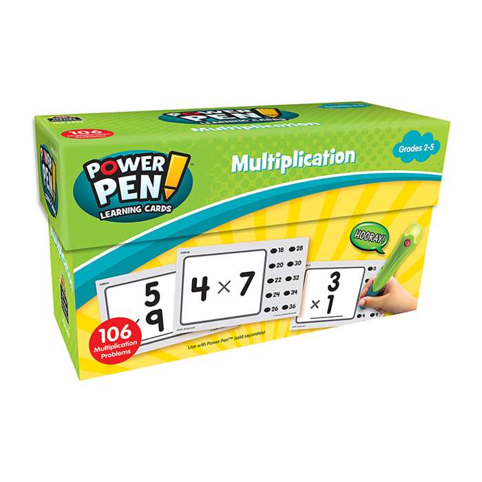 Math Cards Multiplication, TCR6459