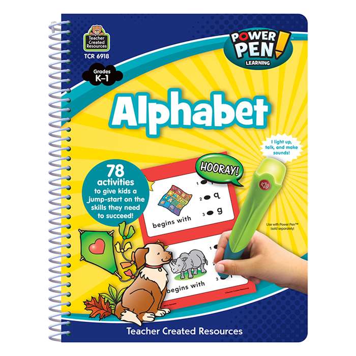 Power Pen Learning Book Alphabet, TCR6918