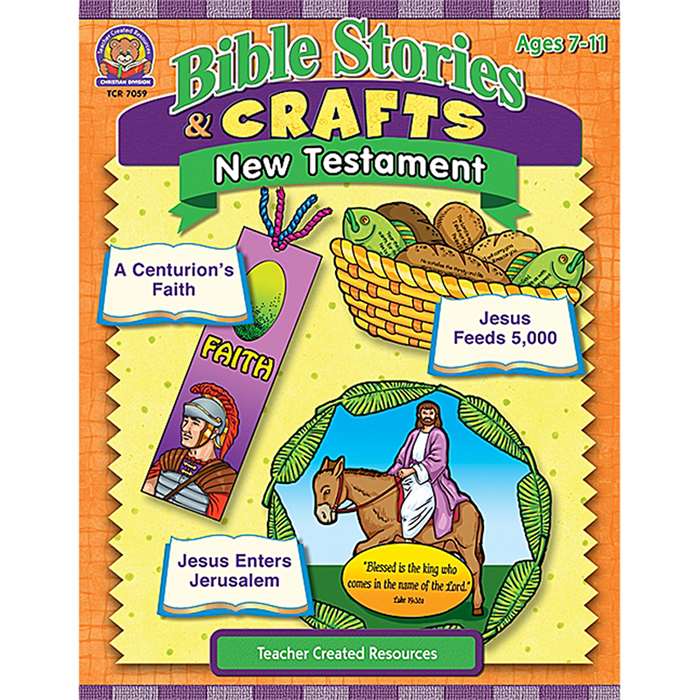 Bible Stories & Crafts New Testament By Teacher Created Resources