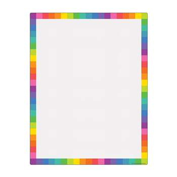 Colorful Blank Write-On/Wipe-Off Chart, TCR7109