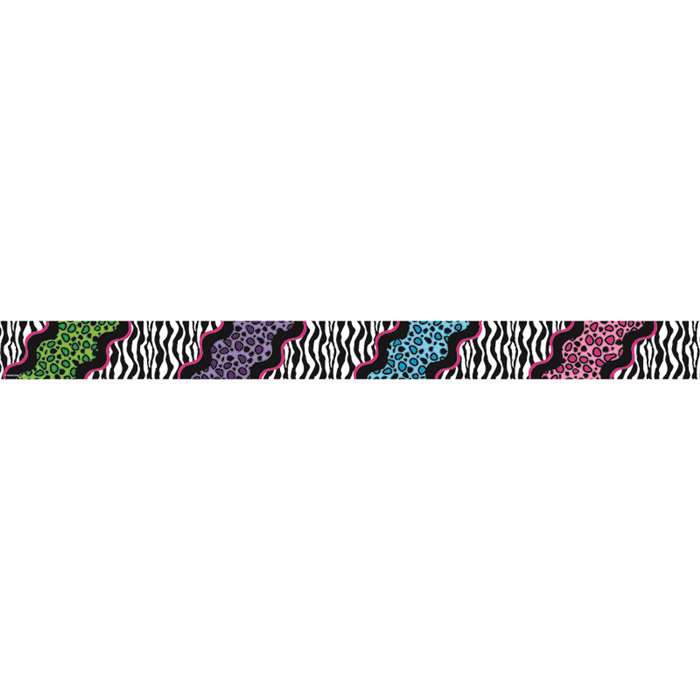 Colorful Leopard Double Sided Border, TCR73141