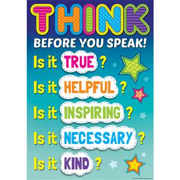 Before You Speak Positive Poster, TCR7408