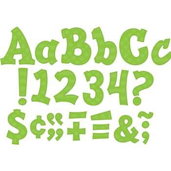 Green 5&quot; Sassy Font, TCR75265