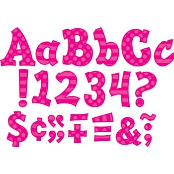 Pink 5&quot; Sassy Font, TCR75267