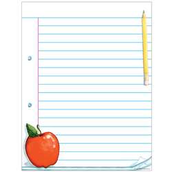 Notepad Paper Chart By Teacher Created Resources