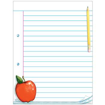 Notepad Paper Chart By Teacher Created Resources