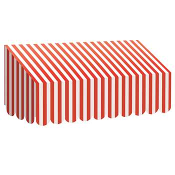 Red & White Stripes Awning, TCR77165