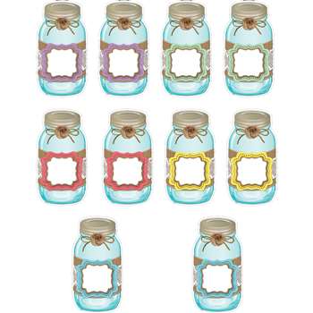 Shabby Chic Mason Jars Accents, TCR77191