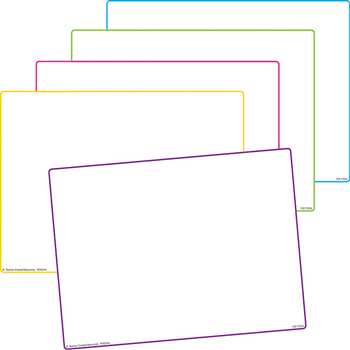 Blank Dry Erase Boards 10 St, TCR77254