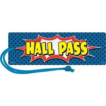 Superhero Magnetic Hall Pass, TCR77273