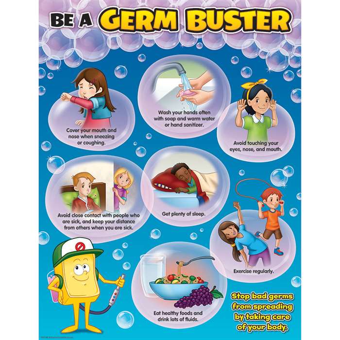 Be A Germ Buster Chart, TCR7744