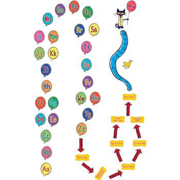 Alphabet Balloons Sensory Path Pete The Cat, TCR77540