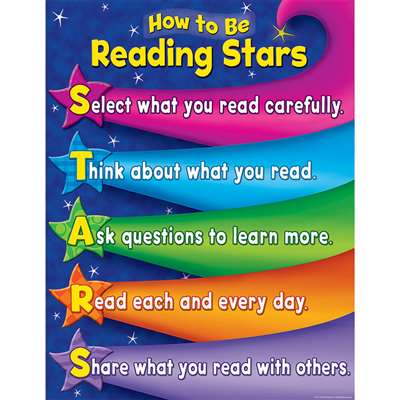 Reading Stars Chart By Teacher Created Resources