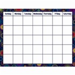 Shop Fireworks Calendar Chart - Tcr7789 By Teacher Created Resources