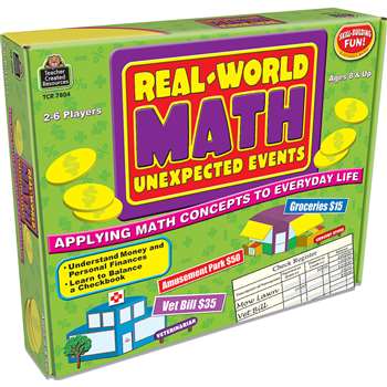 Real World Math Unexpected Events Game By Teacher Created Resources