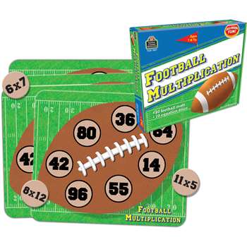 Football Multiplication Game By Teacher Created Resources