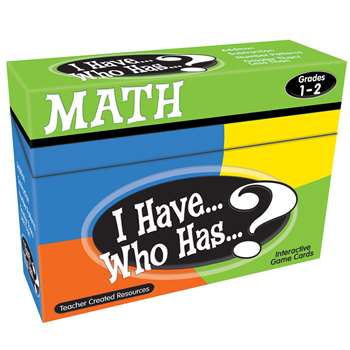I Have Who Has Math Games Gr 1-2 By Teacher Created Resources