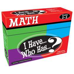 I Have Who Has Math Games Gr 2-3 By Teacher Created Resources