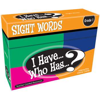 I Have Who Has Gr 1 Sight Words Games, TCR7869