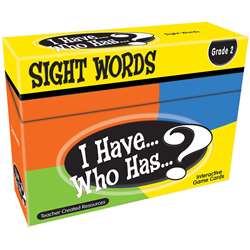 I Have Who Has Gr 2 Sight Words Games, TCR7870