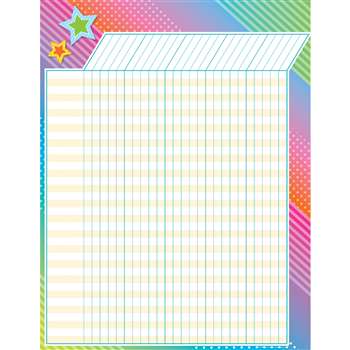 Colorful Vibes Incentive Charts, TCR7935