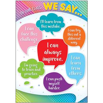 &quot; Our Class We Say Posters Colorful Vibes, TCR7940