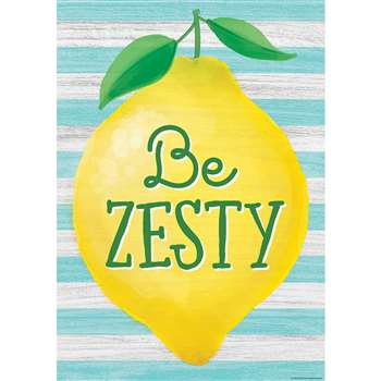 Be Zesty Positive Poster, TCR7957