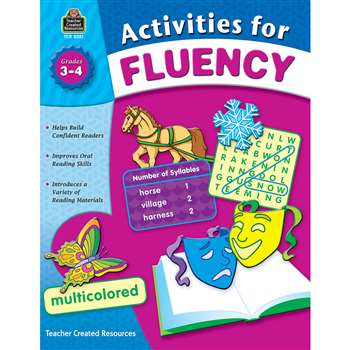 Activities For Fluency Gr 3-4 By Teacher Created Resources