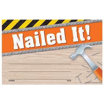 Under Construction Nailed It Awards, TCR8140