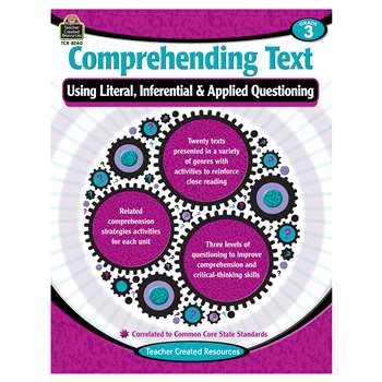 Comprehending Text Gr 3, TCR8240