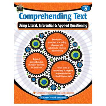 Comprehending Text Gr 6, TCR8249