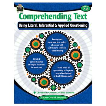 Comprehending Text Gr 7-8, TCR8250