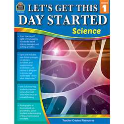 Lets Get Day Started Science Gr1, TCR8261