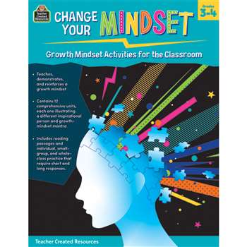Growth Mindset For Classroom Gr 3-4, TCR8310