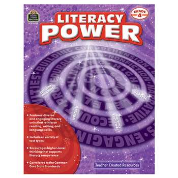 Literacy Power Gr 4, TCR8378