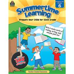 Summertime Learning Gr 6, TCR8846