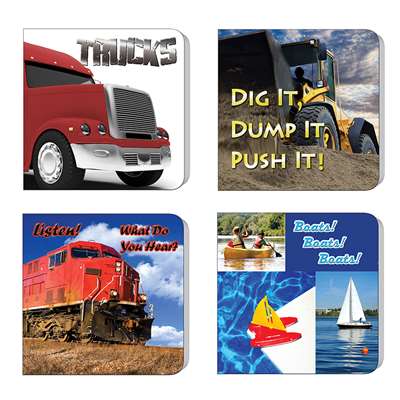 Things That Go Board Books Set Of 4, TCR90064