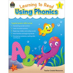 LEARN TO READ USING PHONICS LVL A - TCR9101